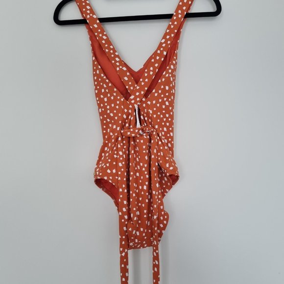 Roxy Tropical Oasis Knotted One Piece Women's size XS - Picture 6 of 9